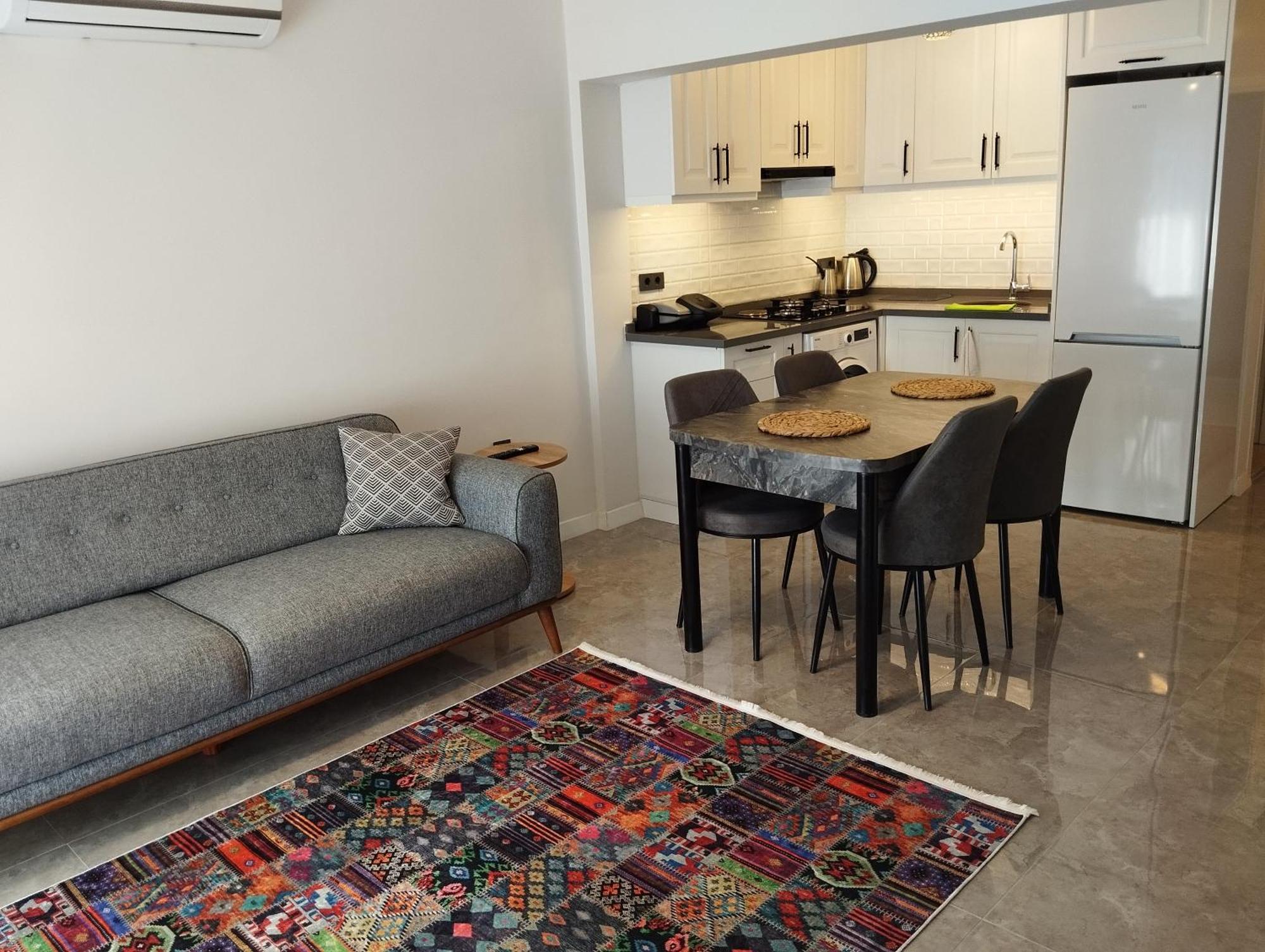 فتحية Duygu Apart Spellbinding Sea Views الغرفة الصورة