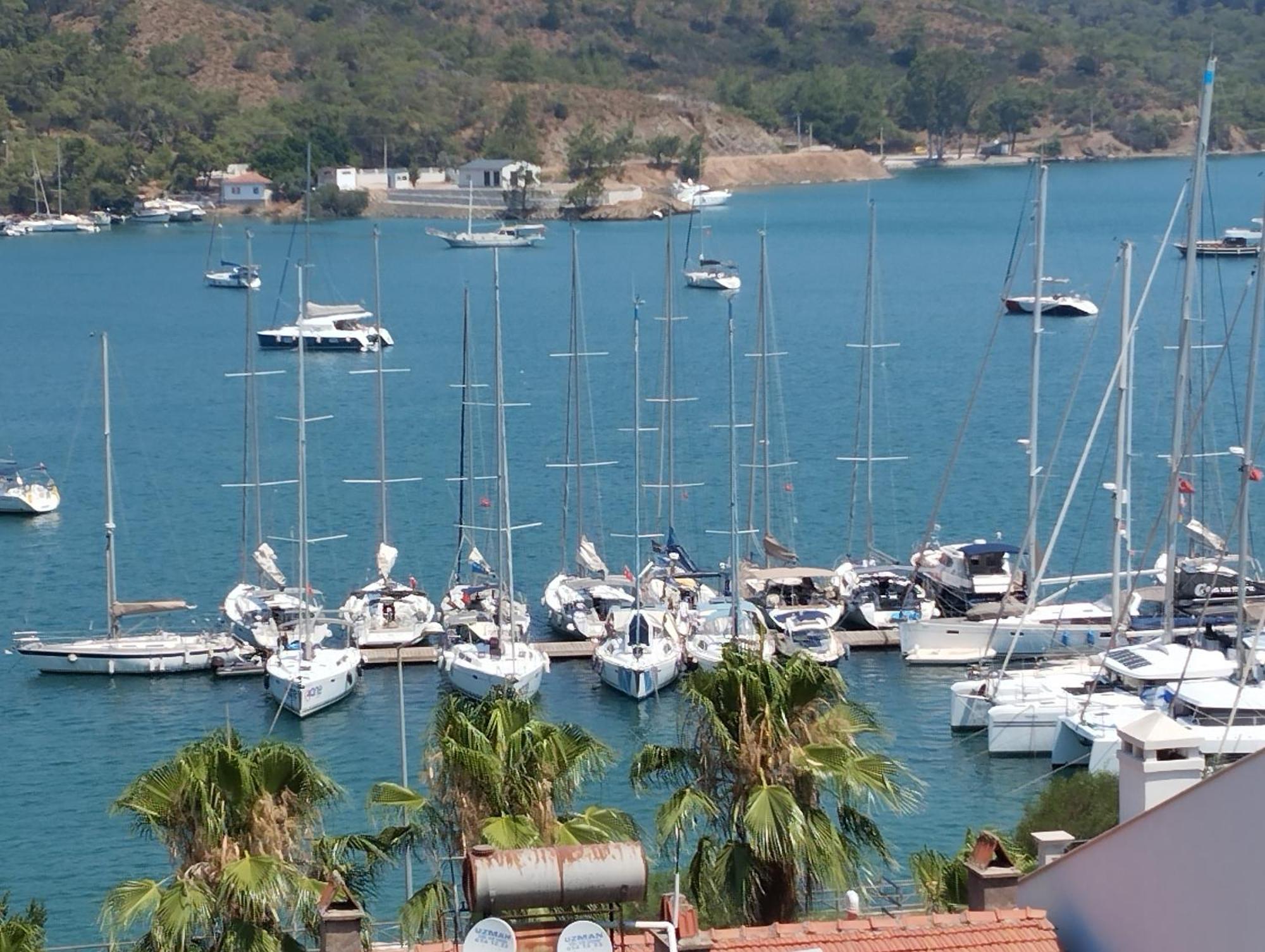 فتحية Duygu Apart Spellbinding Sea Views الغرفة الصورة