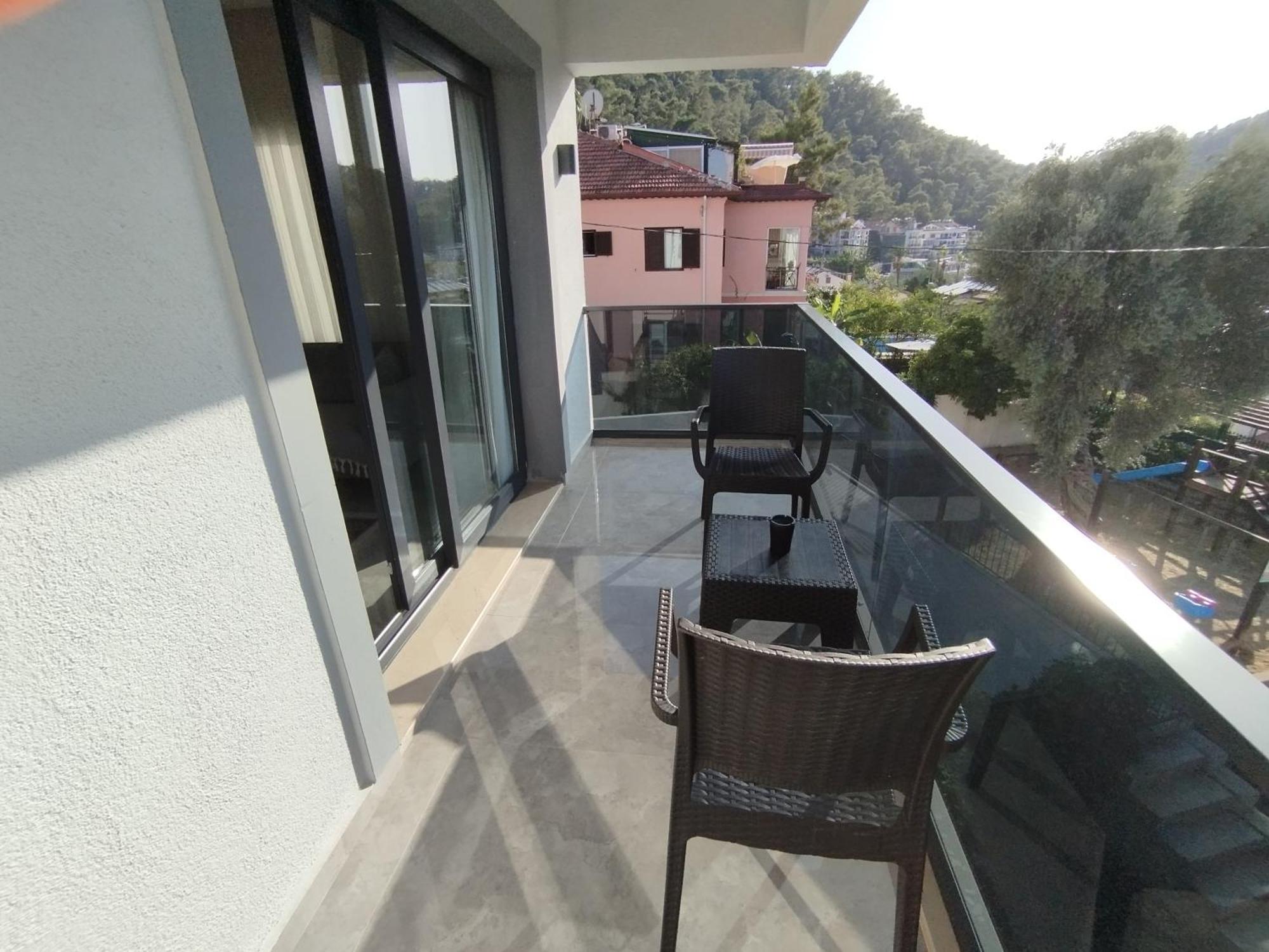 فتحية Duygu Apart Spellbinding Sea Views الغرفة الصورة