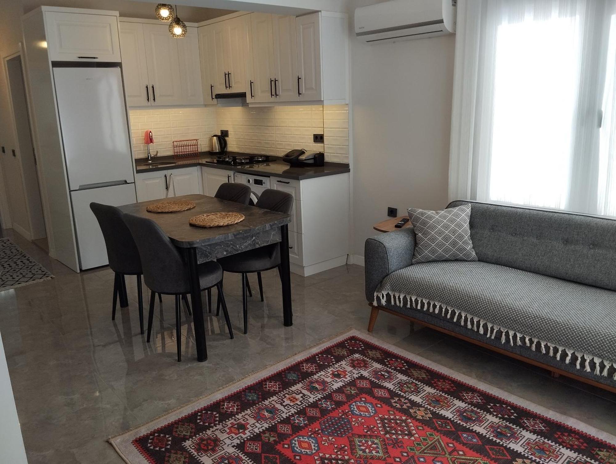 فتحية Duygu Apart Spellbinding Sea Views الغرفة الصورة