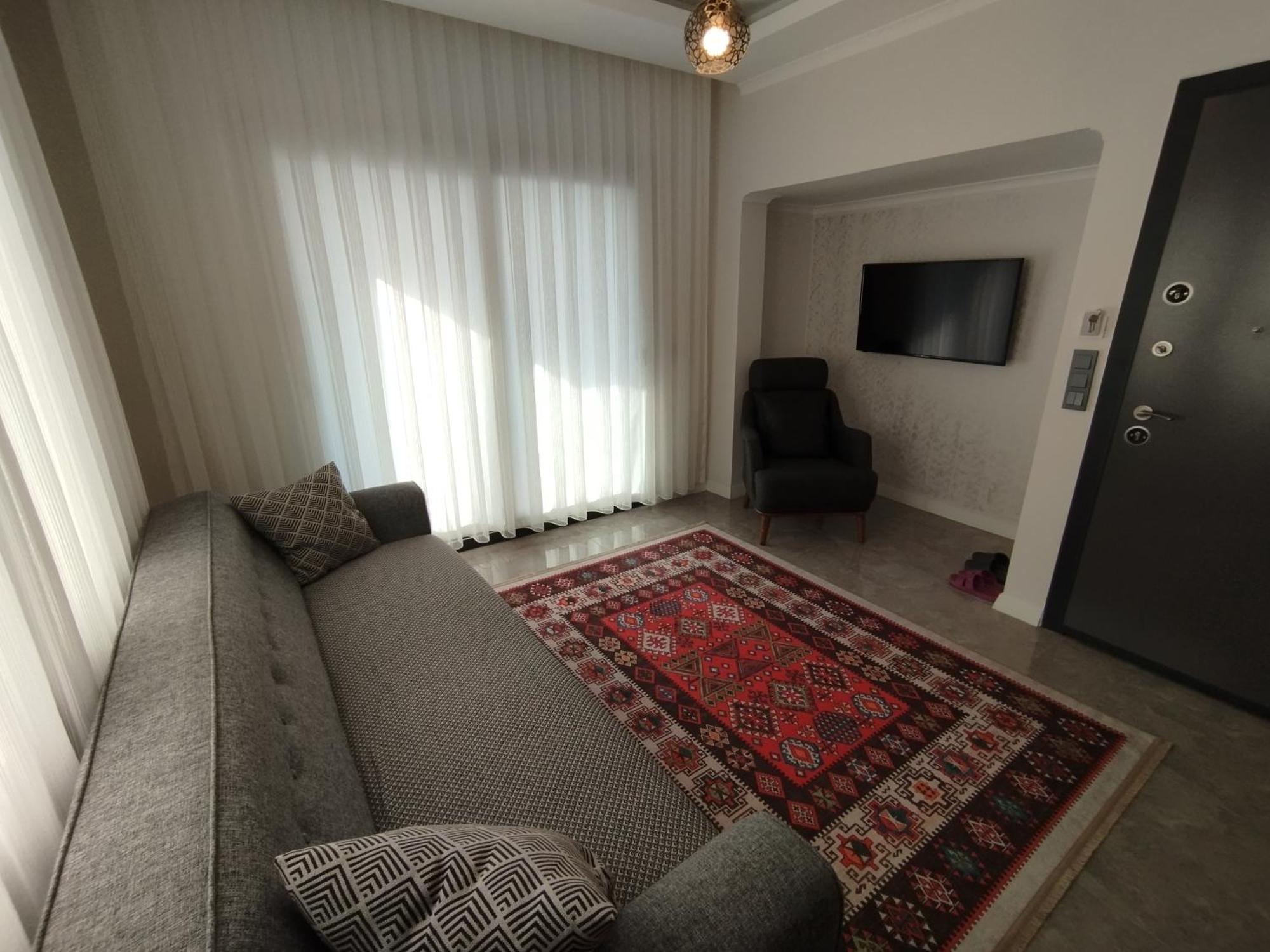 فتحية Duygu Apart Spellbinding Sea Views الغرفة الصورة