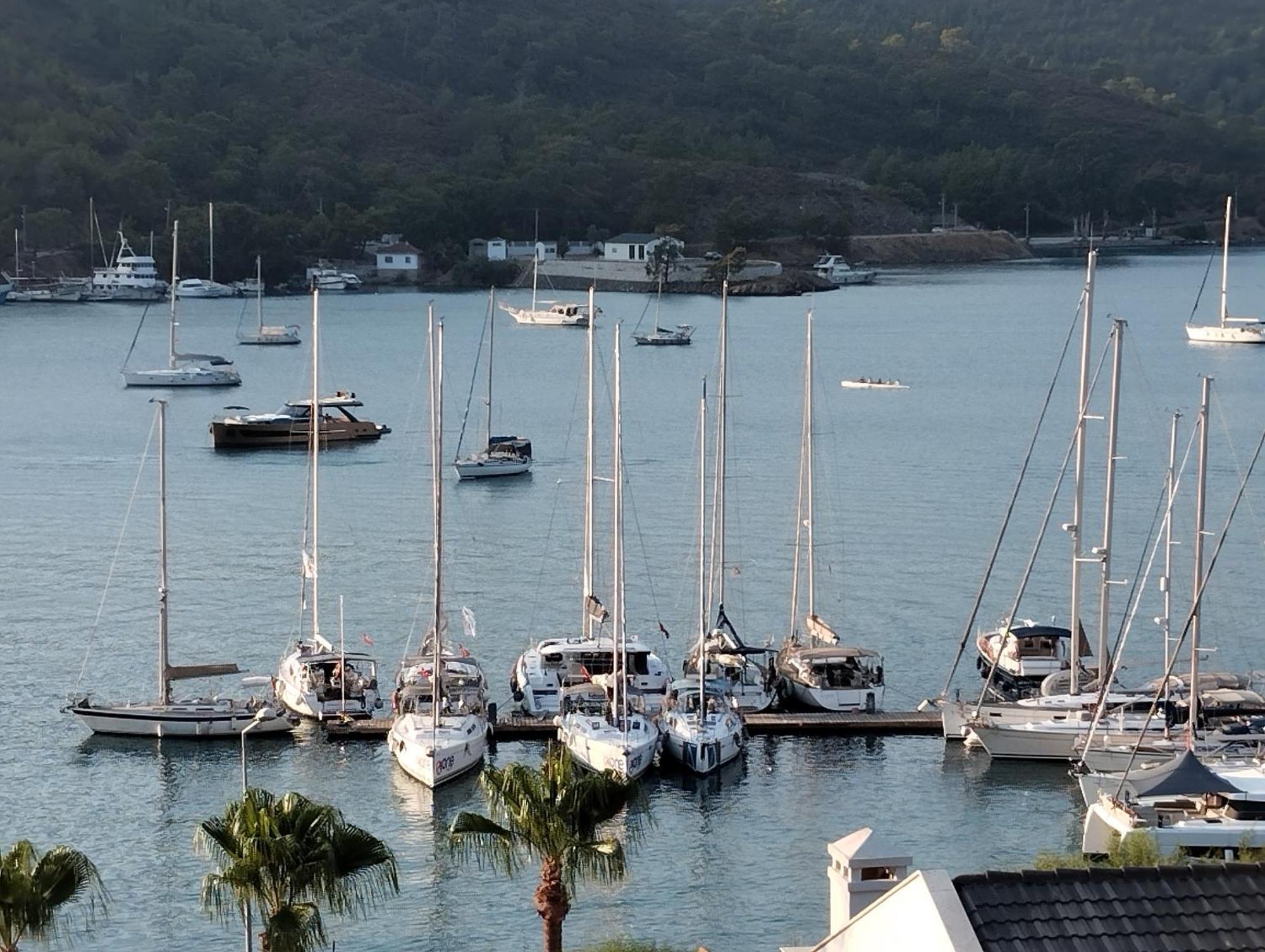 فتحية Duygu Apart Spellbinding Sea Views الغرفة الصورة